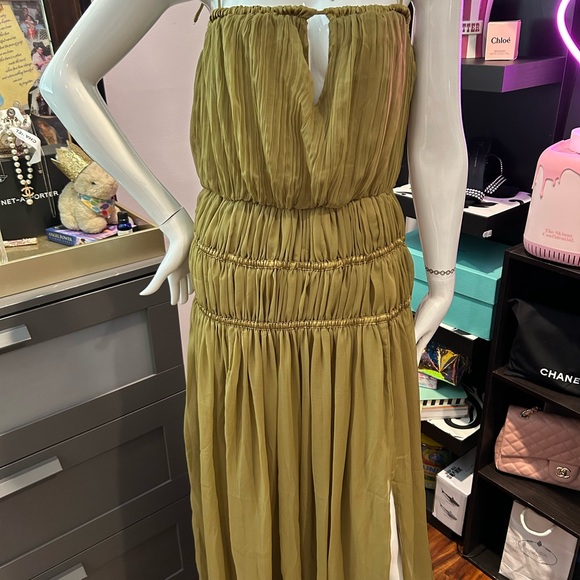 ASOS Olive Green Maxi Dress - Picture 4 of 6